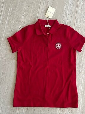 Armor-Lux Hermione La Fayette Red Polo Shirt Women’s Size Large NWT